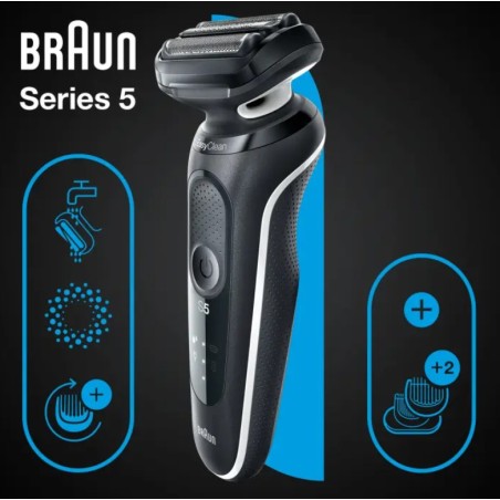 Braun Series 5 51-W1600s Barbermaskine Sort